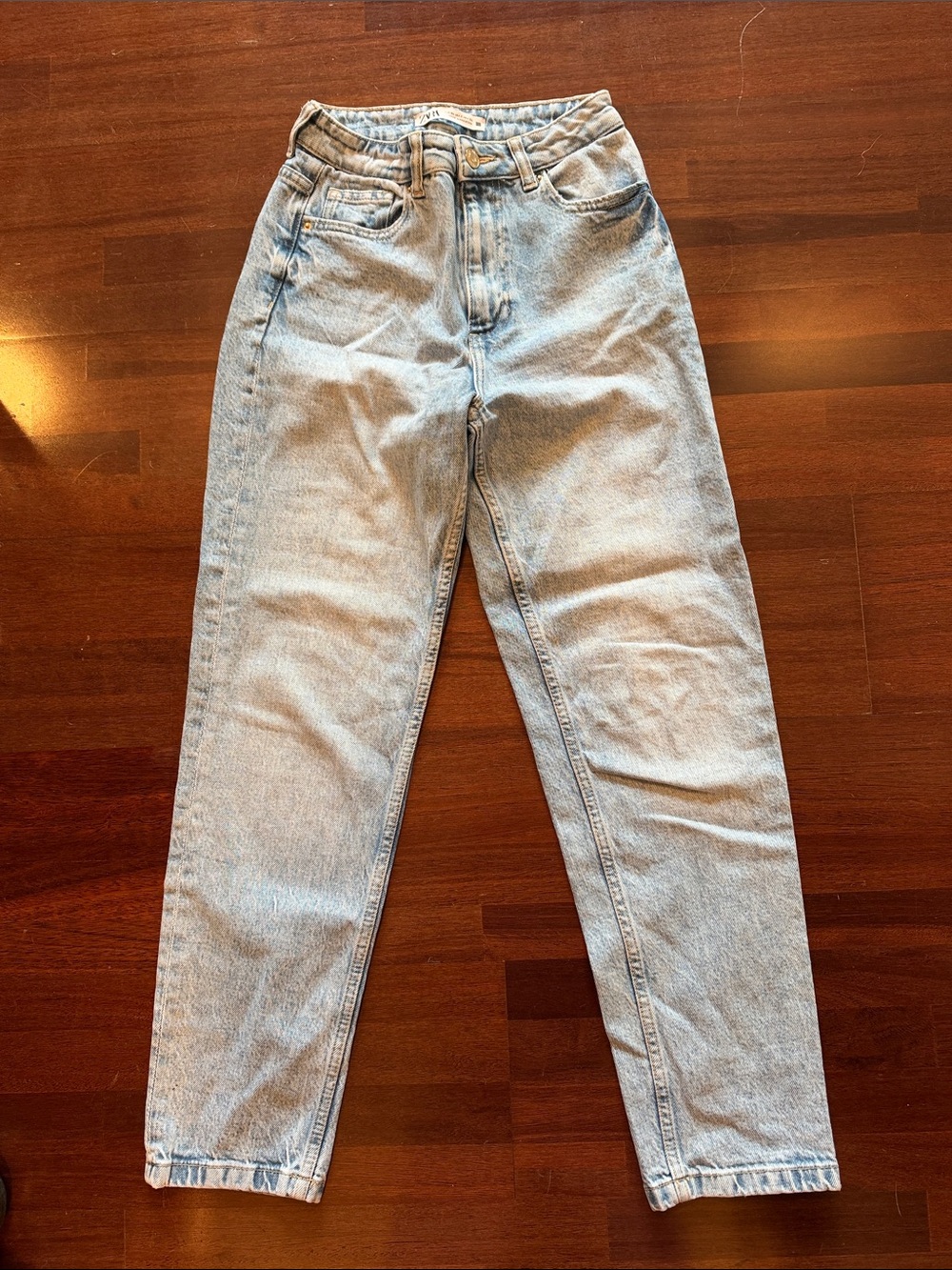 Zara High-Rise Light Wash Women’s Jeans